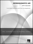 cover IMPRESSIONISTIC AIR TENOR SAX AND PIANO-P.O.P. cover